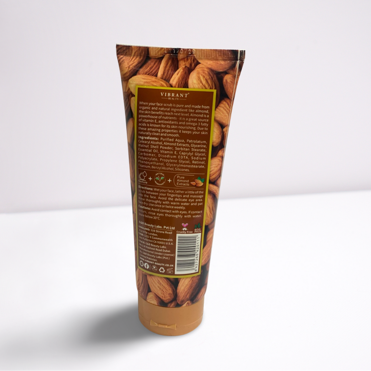 Vibrant Beauty - Almond Exfoliating scrub