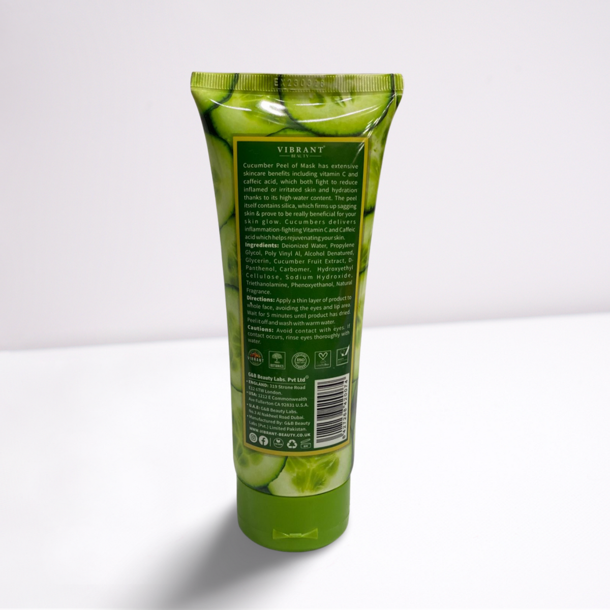 Vibrant Beauty - Cucumber Purifying Peel Mask