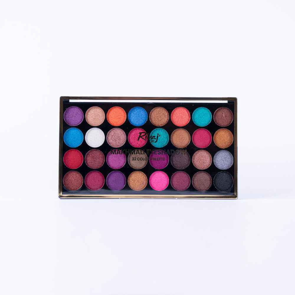 Rivaj - Makhmali Eyeshadow Kit (32 In 1) - Mstore