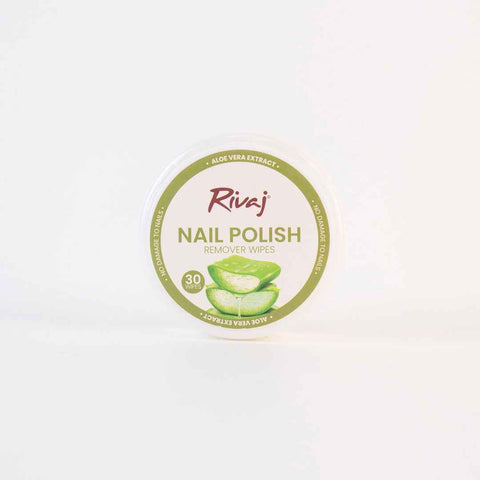 Rivaj - Nail Polish Remover Wipes (Aloe Vera Extract) - Mstore