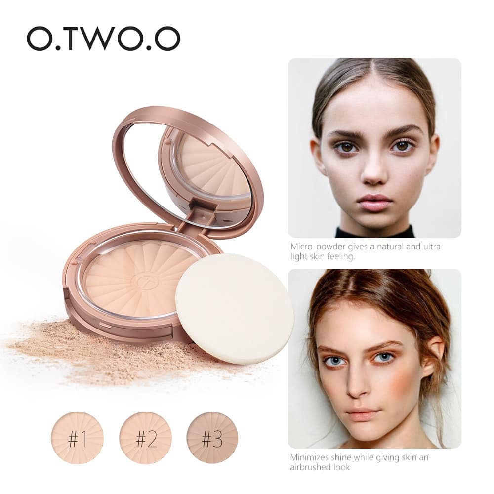 O.Two.o - Rose Gold Compact Powder - Mstore