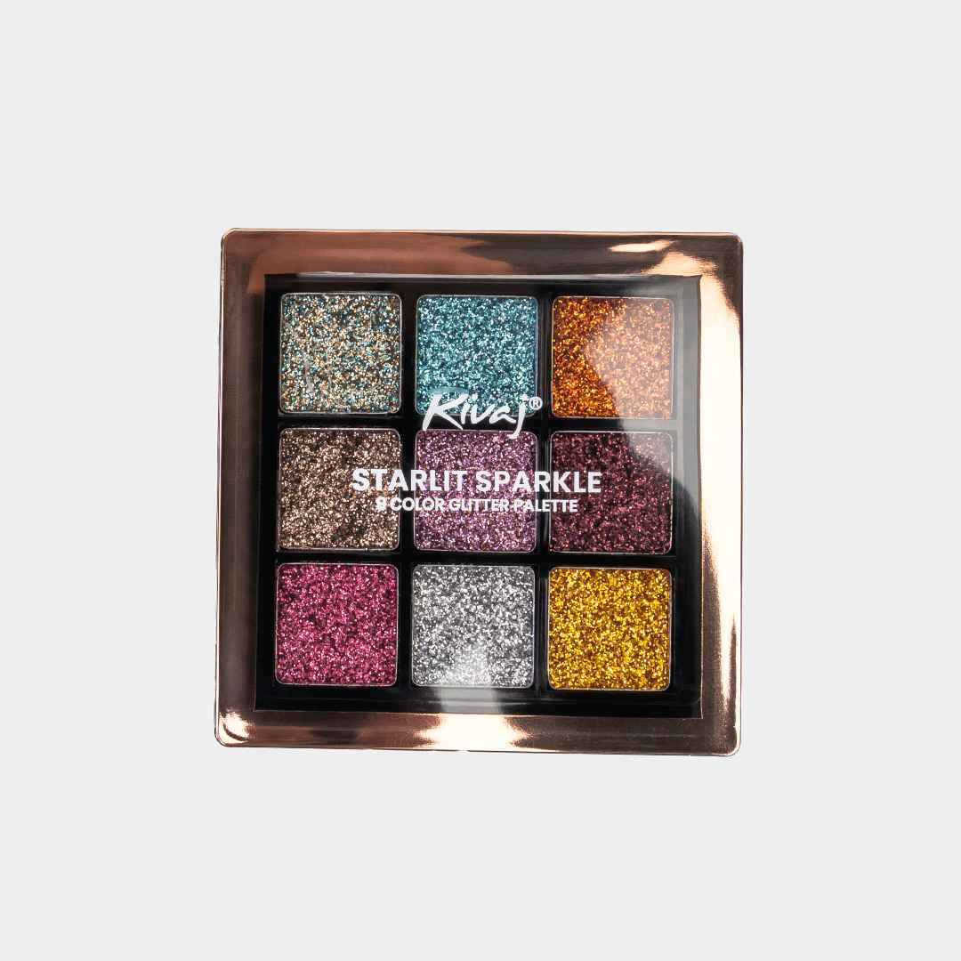 Rivaj - Starlit Sparkle Glitter Palette - Mstore