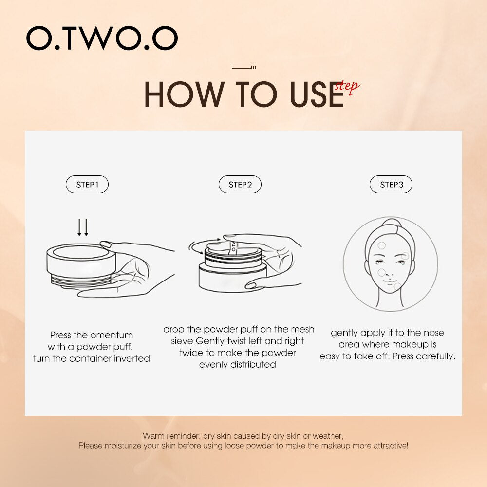 O.Two.o - Waterproof Loose Powder - Mstore