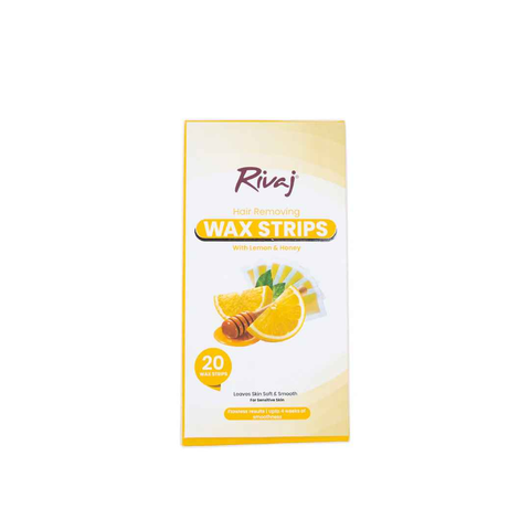 Rivaj - Hair Removing Body Wax Strips Lemon & Honey - Mstore